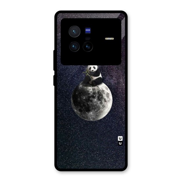 Panda Space Glass Back Case for Vivo X80