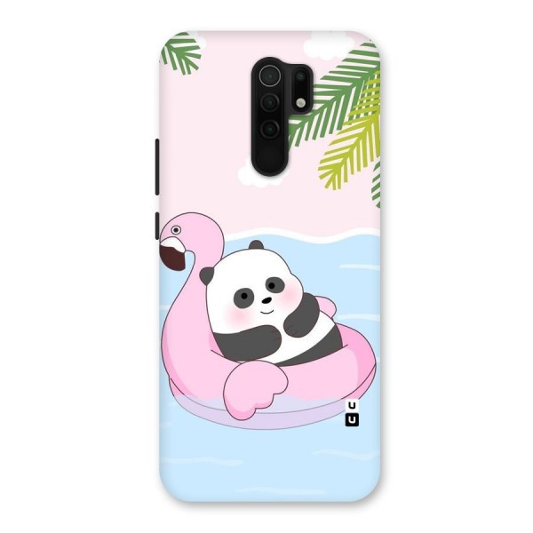 Panda Swim Back Case for Redmi 9 Prime