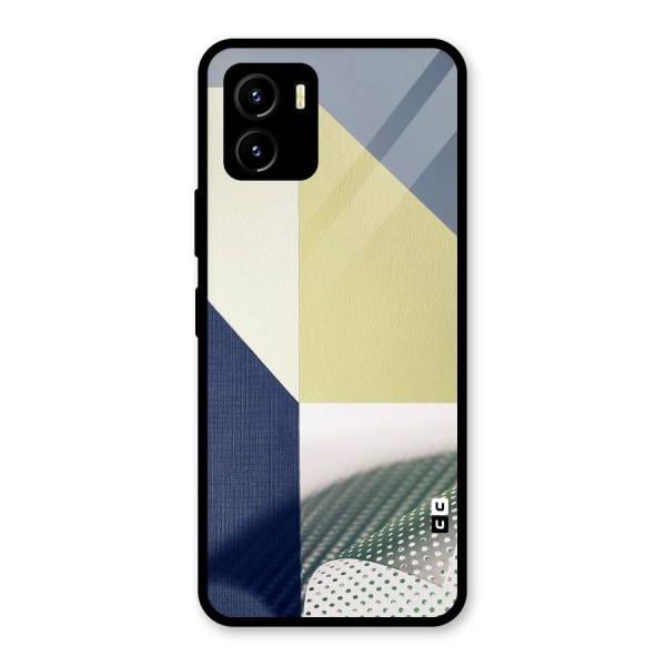 Paper Art Glass Back Case for Vivo Y15s