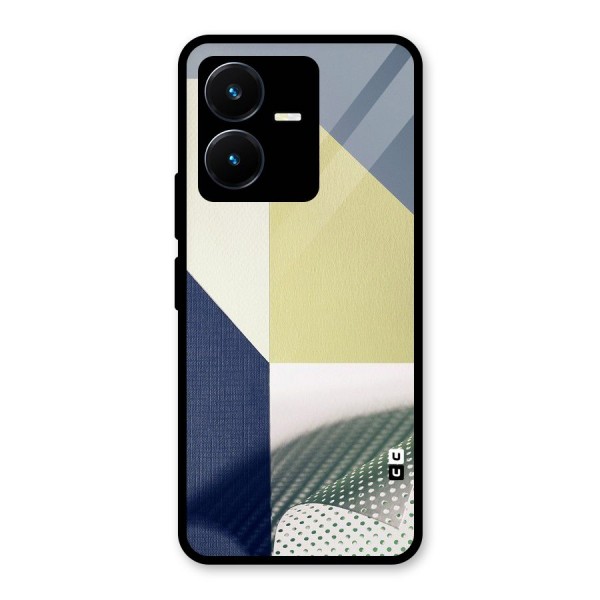 Paper Art Glass Back Case for Vivo Y22