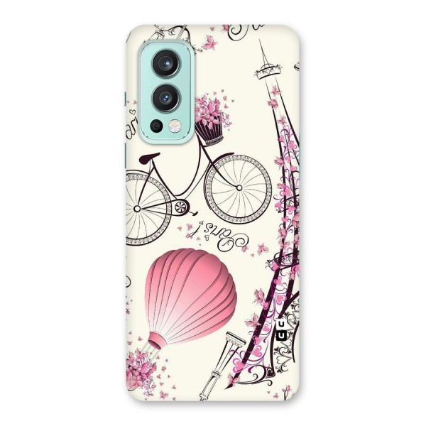 Paris Clipart Back Case for OnePlus Nord 2 5G