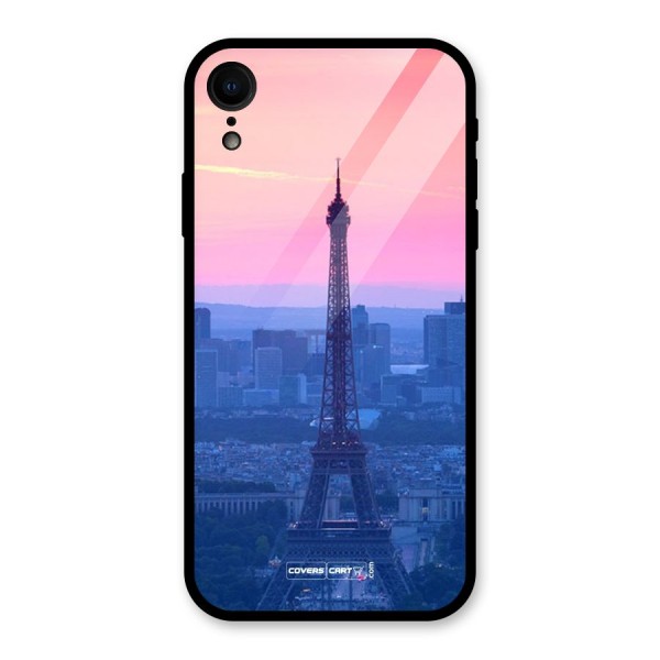 Paris Tower Glass Back Case for XR