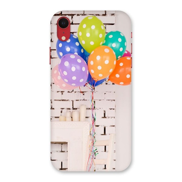 Party Balloons Back Case for iPhone XR