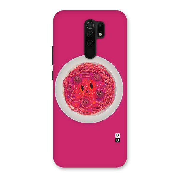 Pasta Cute Back Case for Redmi 9 Prime