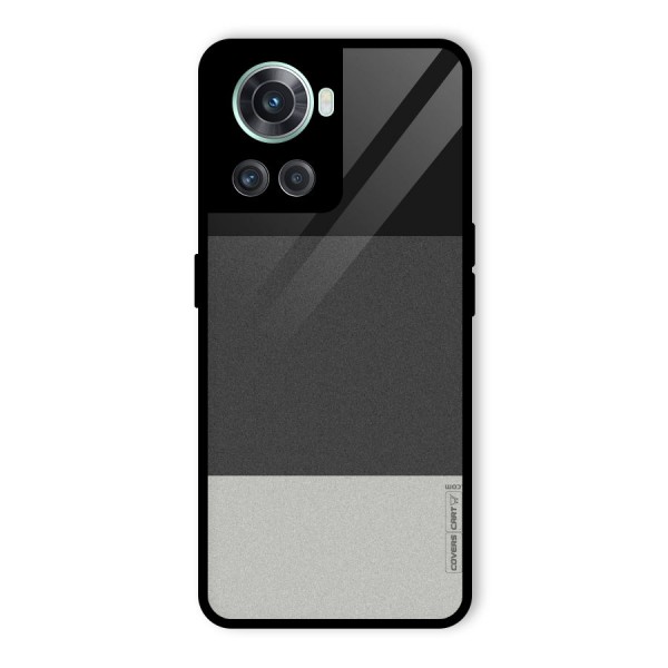Pastel Black and Grey Glass Back Case for OnePlus 10R