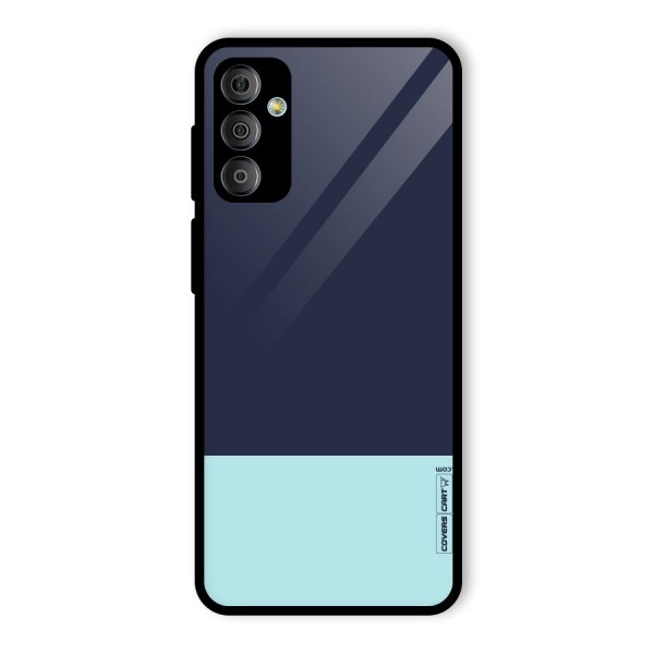 Pastel Blues Glass Back Case for Galaxy F23