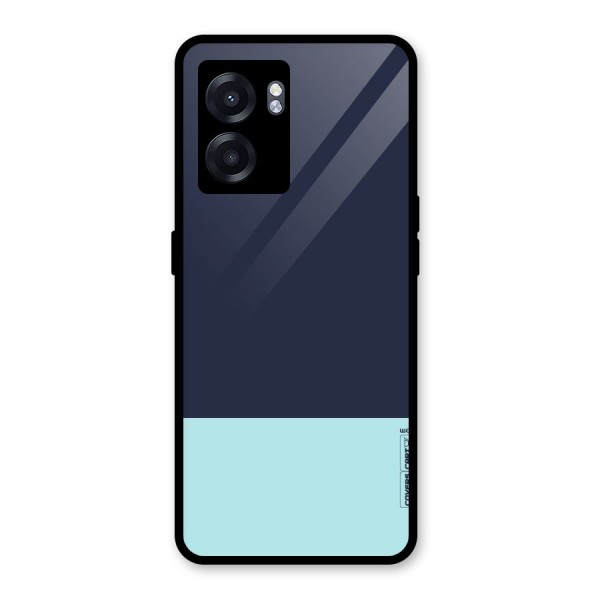 Pastel Blues Glass Back Case for Oppo K10 (5G)