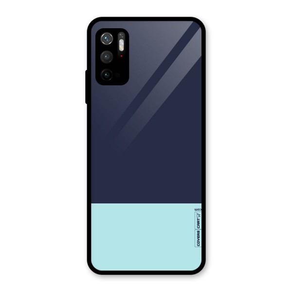 Pastel Blues Glass Back Case for Poco M3 Pro 5G