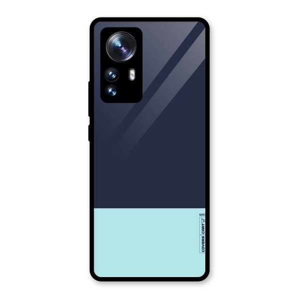 Pastel Blues Glass Back Case for Xiaomi 12 Pro