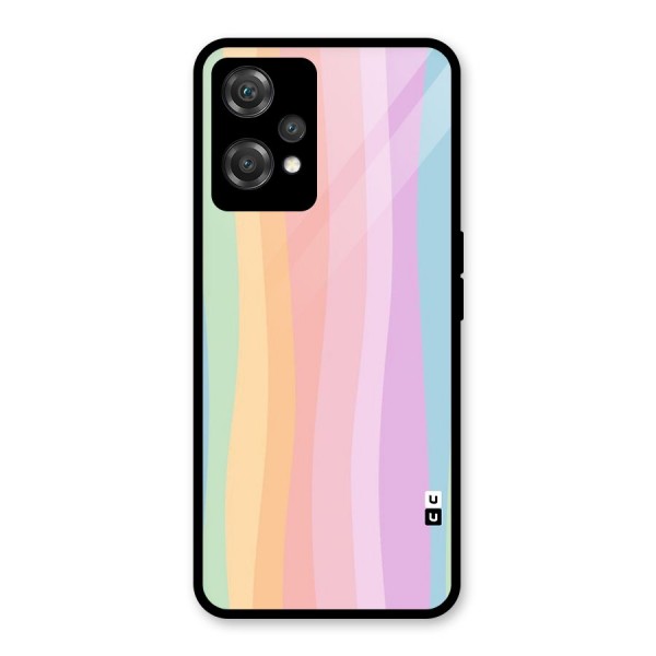 Pastel Curves Glass Back Case for OnePlus Nord CE 2 Lite 5G