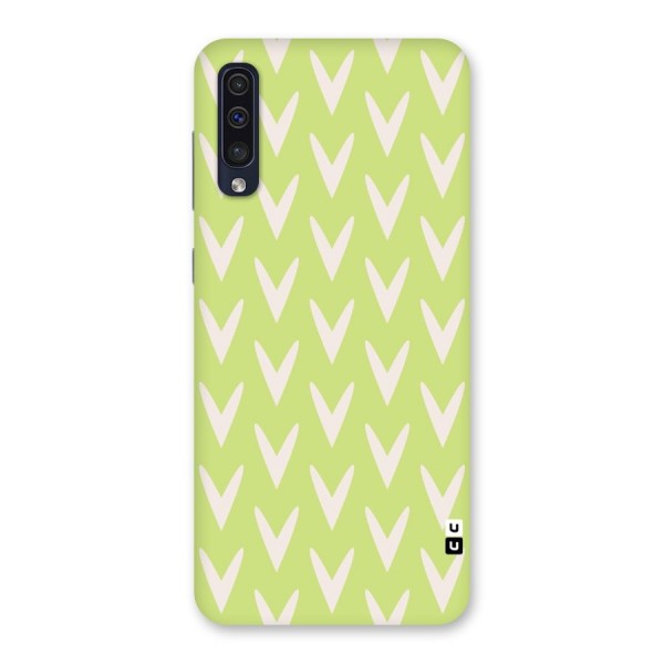 Pastel Green Grass Back Case for Galaxy A50