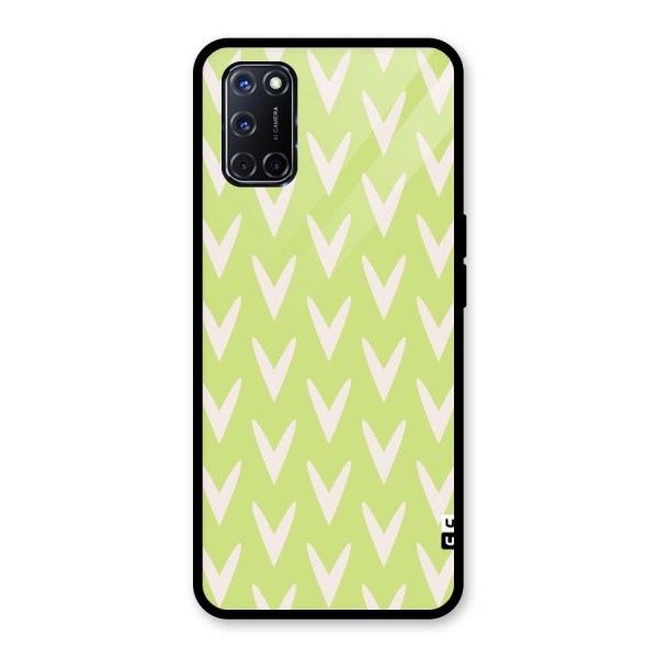 Pastel Green Grass Glass Back Case for Oppo A52