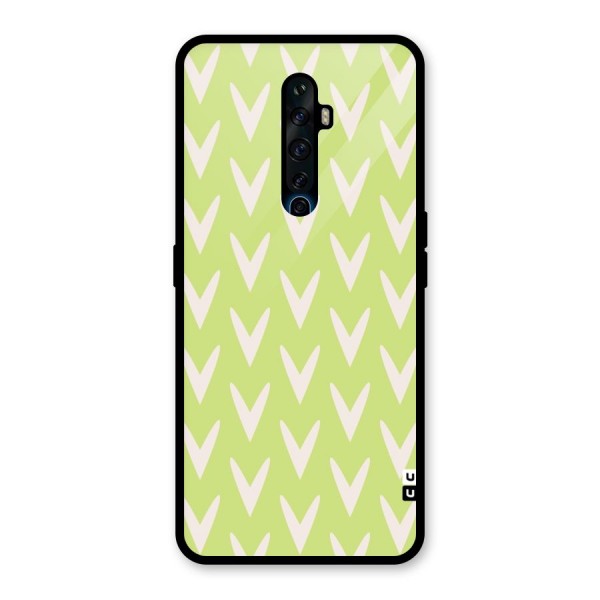 Pastel Green Grass Glass Back Case for Oppo Reno2 Z