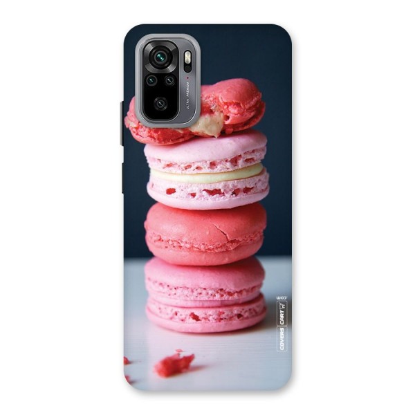 Pastel Macroons Back Case for Redmi Note 10