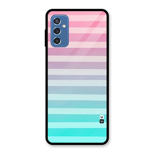 Pastel Ombre Glass Back Case for Galaxy M52 5G