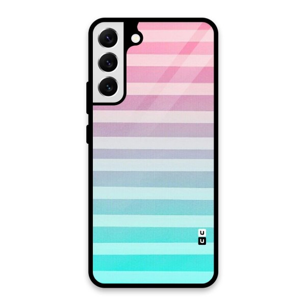 Pastel Ombre Glass Back Case for Galaxy S22 Plus 5G