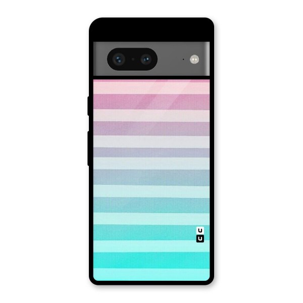 Pastel Ombre Glass Back Case for Google Pixel 7