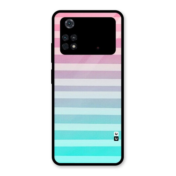 Pastel Ombre Glass Back Case for Poco M4 Pro 4G