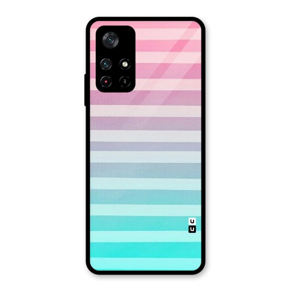 Pastel Ombre Glass Back Case for Poco M4 Pro 5G