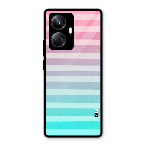 Pastel Ombre Glass Back Case for Realme 10 Pro Plus