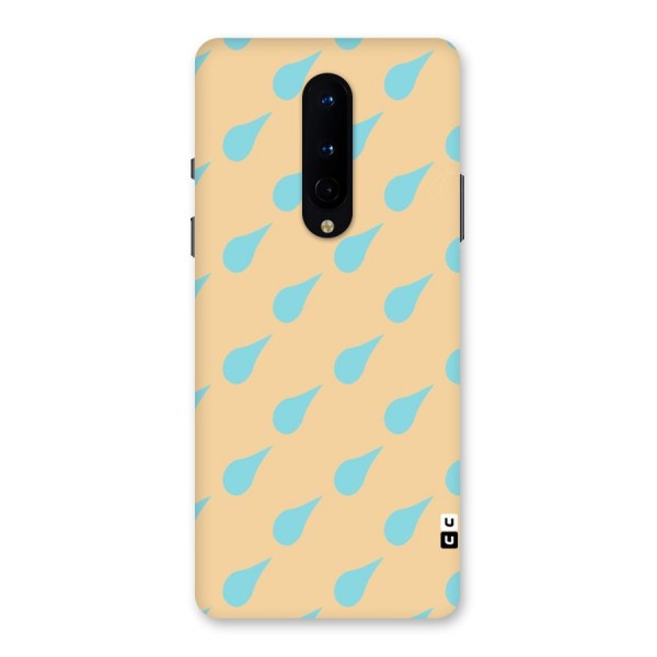 Pastel Orange Drops Back Case for OnePlus 8