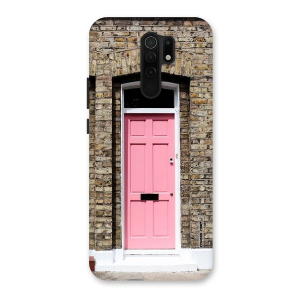 Pastel Pink Door Back Case for Redmi 9 Prime