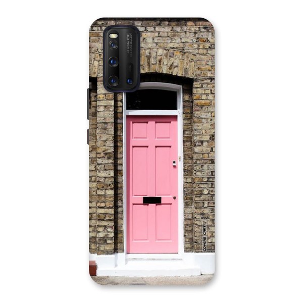 Pastel Pink Door Back Case for Vivo iQOO 3