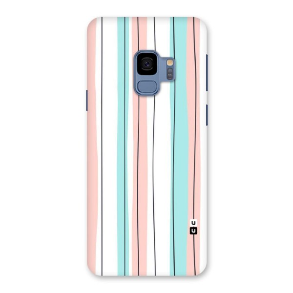 Pastel Tri Stripes Back Case for Galaxy S9