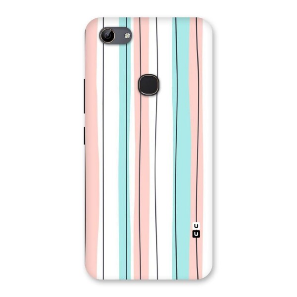 Pastel Tri Stripes Back Case for Vivo Y81