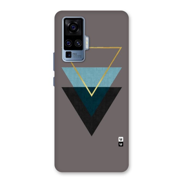 Pastel Triangle Back Case for Vivo X50 Pro