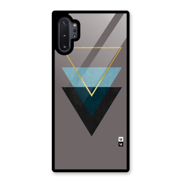 Pastel Triangle Glass Back Case for Galaxy Note 10 Plus