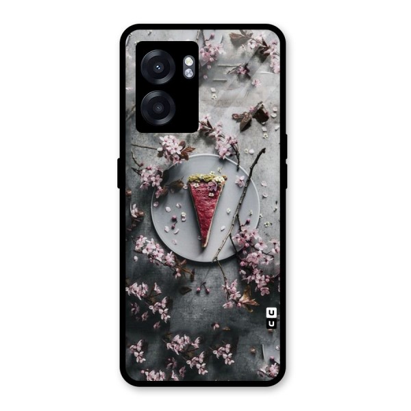 Pastry Florals Glass Back Case for Oppo K10 (5G)