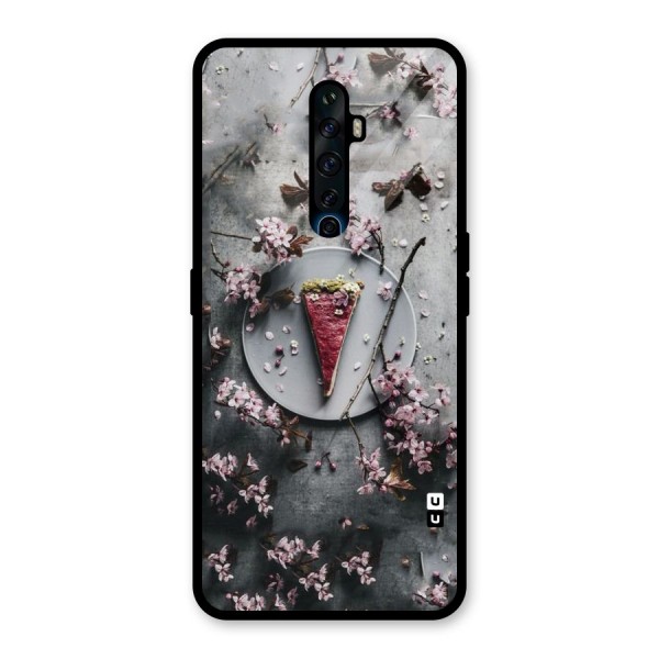 Pastry Florals Glass Back Case for Oppo Reno2 Z