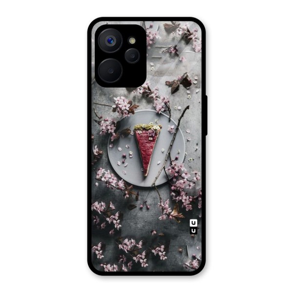 Pastry Florals Glass Back Case for Realme 9i 5G