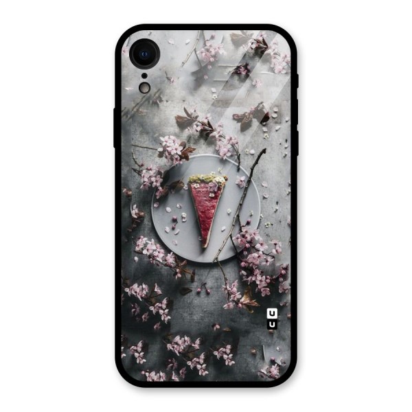 Pastry Florals Glass Back Case for XR