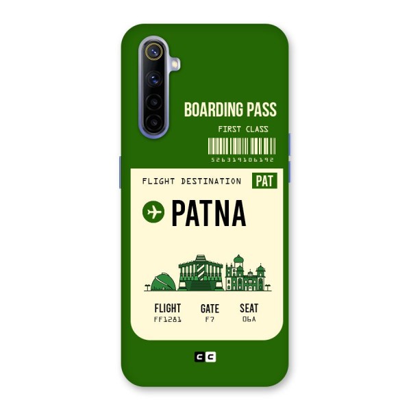 Patna Boarding Pass Back Case for Realme 6