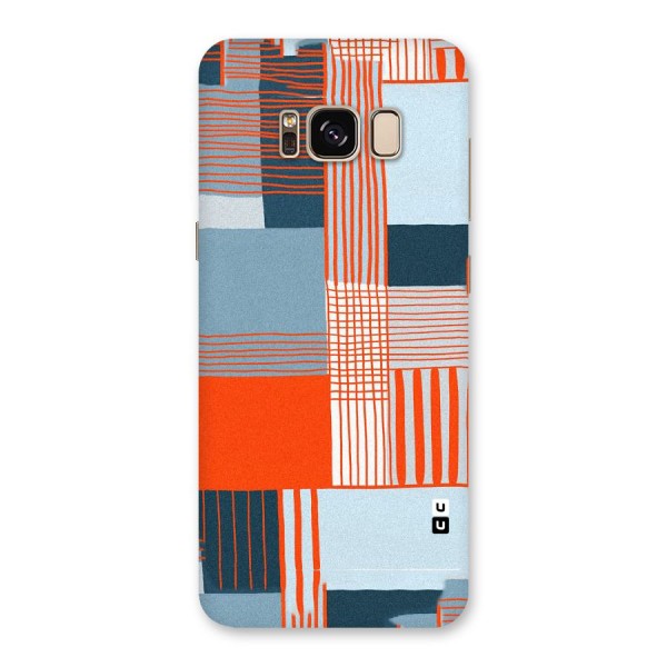 Pattern In Lines Back Case for Galaxy S8