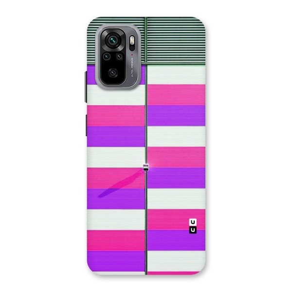 Patterns City Back Case for Redmi Note 10