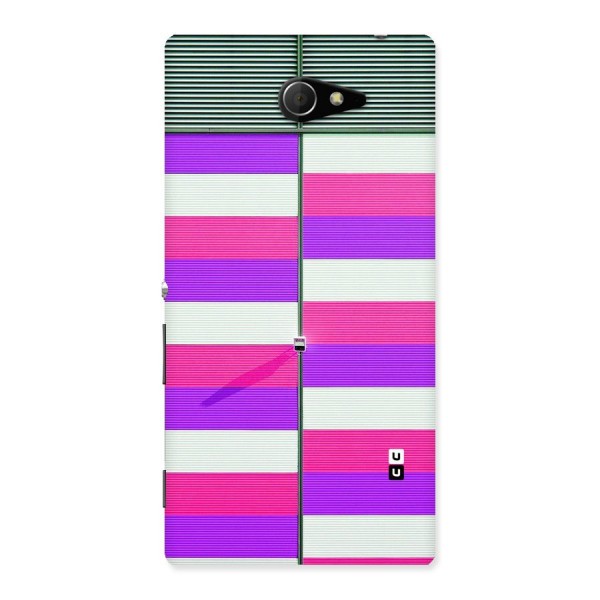 Patterns City Back Case for Sony Xperia M2