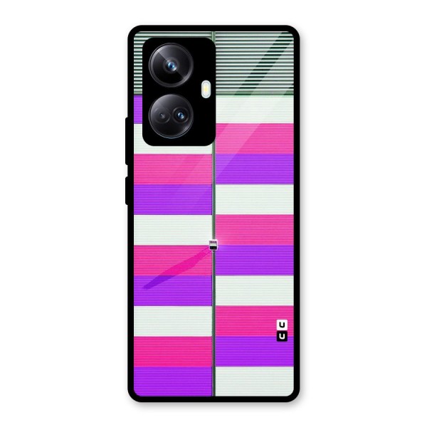 Patterns City Glass Back Case for Realme 10 Pro Plus