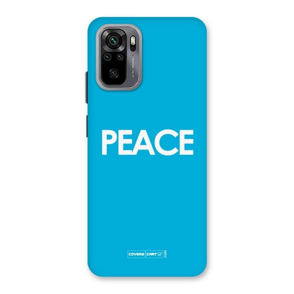 Peace Back Case for Redmi Note 10