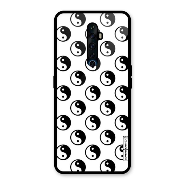 Peace Balls Glass Back Case for Oppo Reno2 Z