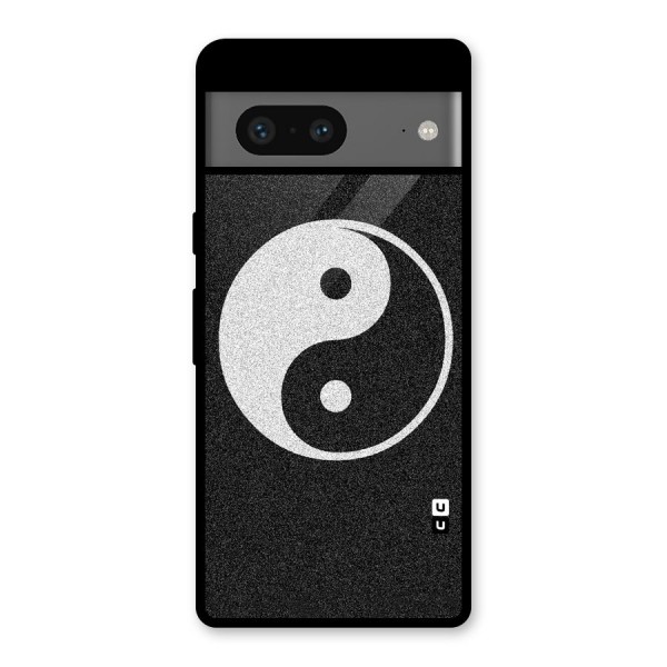Peace Disorted Glass Back Case for Google Pixel 7