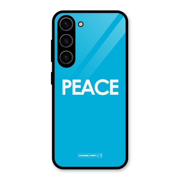 Peace Glass Back Case for Galaxy S23