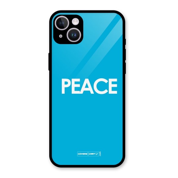 Peace Glass Back Case for iPhone 14 Plus