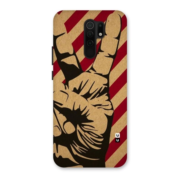 Peace Stripes Back Case for Redmi 9 Prime