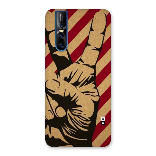 Peace Stripes Back Case for Vivo V15 Pro