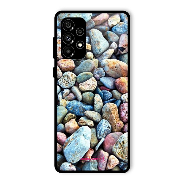 Pebbles Glass Back Case for Galaxy A73 5G