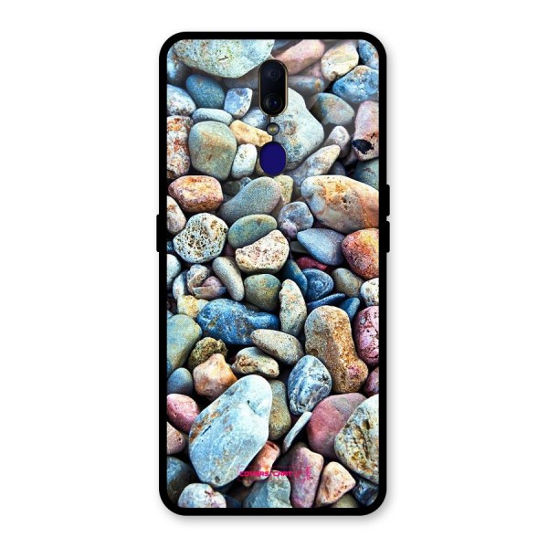 Pebbles Glass Back Case for Oppo F11