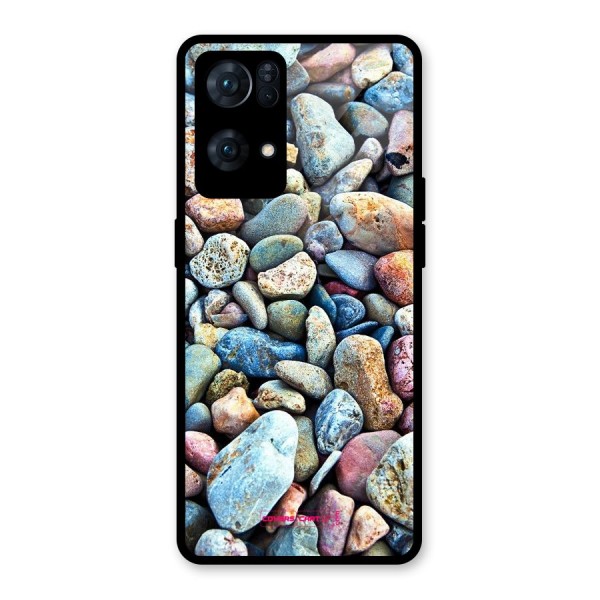 Pebbles Glass Back Case for Oppo Reno7 Pro 5G